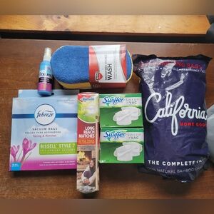 Household Cleaning Supplies Bundle Lot